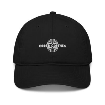 CodedClothes Logo Organic Cap